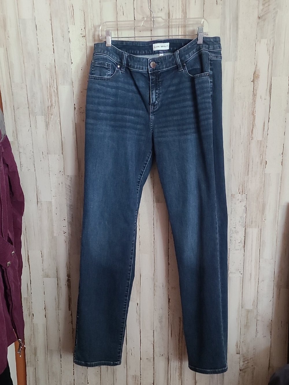 Lane Bryant Medium/Dark Blue Straight Leg Jeans